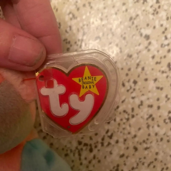 RARE TY Tie-Dye Beanie Baby from the Peace Collection - Picture 4 of 9